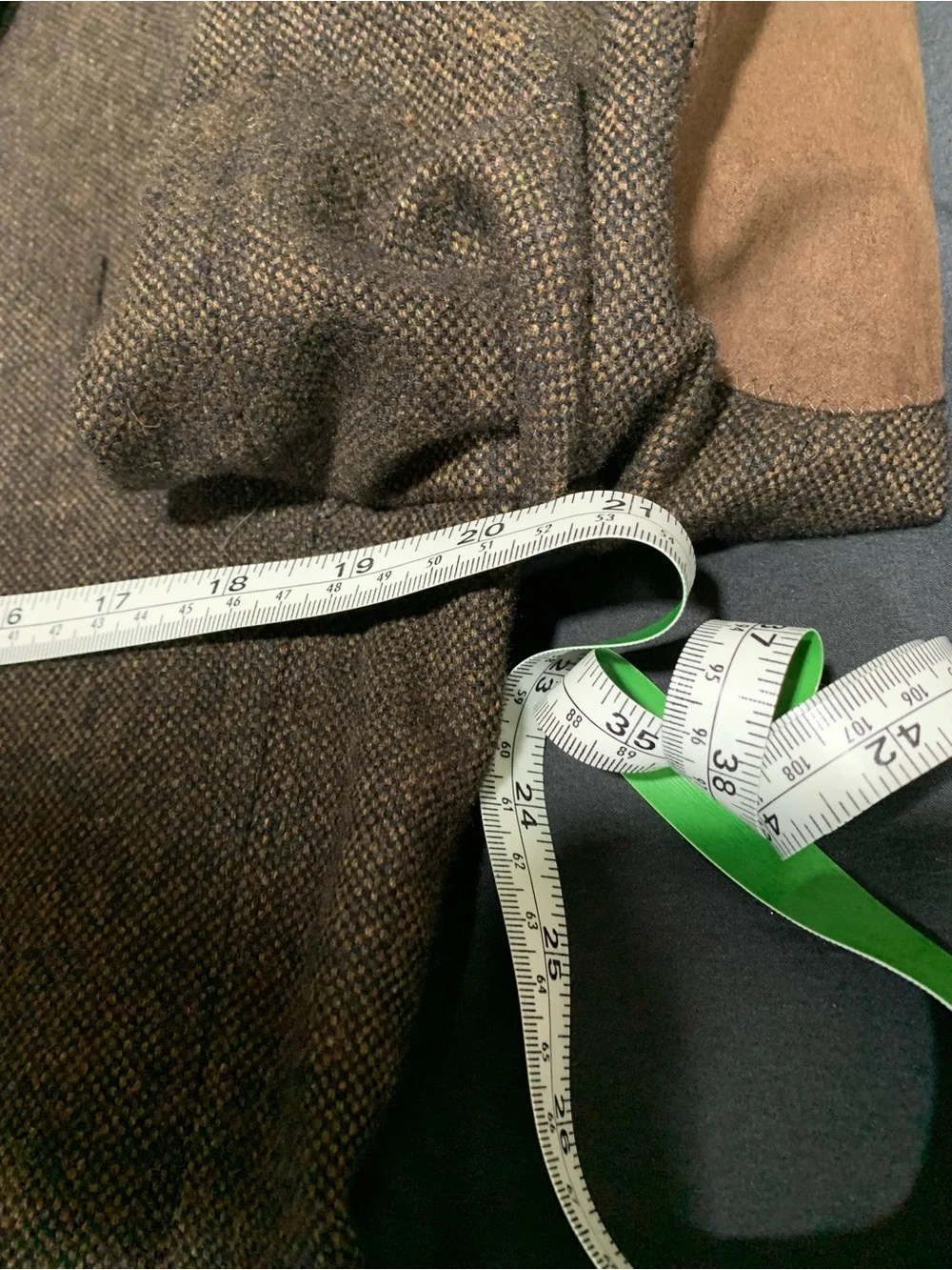 Tommy Hilfiger Brown Tweed Sport Coat - Wool Blend